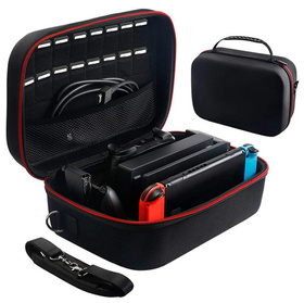 ETUI do KONSOL NINTENDO SWITCH Pokrowiec kieszenie na kartridży czarny AK223F 