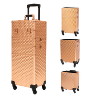 CA40A KUFEREK KOSMETYCZNY DUŻY ROSE GOLD