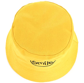 KAPELUSZ Bucket Hat Czapka Dwustronna Rozm. Uniwersalny żółty/czarny BQ46B