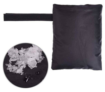 OSŁONA na KRAN pokrowiec ochronny 21x14cm czarny