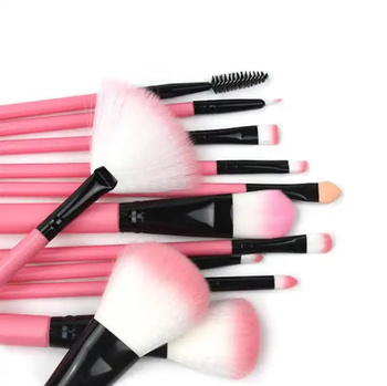 AG92M ZESTAW PĘDZLI 12SZT RÓŻ