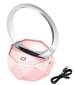 Stereofoniczny GŁOŚNIK Bluetooth Koszyk 3W RGB Przenośny różowy ZS45F