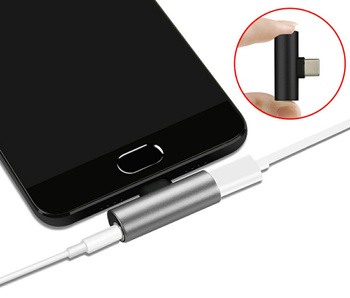 ADAPTER USB C na Wtyk Żeński miniJack 3.5mm 4 PIN Stereo AK291E 