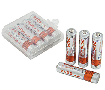 AKUMULATORKI AAA Star Power NI-MH 2500mAh 4 sztuki BC53