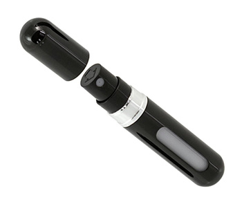 ATOMIZER Perfum Dozownik płynu Dezynfekującego 5ml czarny AG352A 