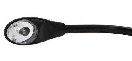 Bezprzewodowa LAMPKA do czytania LED z Klipsem czarna ZD20
