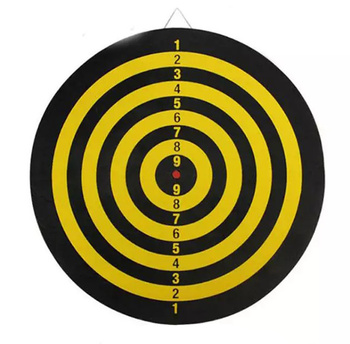 DWUSTRONNA TARCZA do Darta Gra 24cm + Rzutki AG144D 
