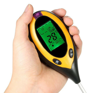 Elektroniczny KWASOMIERZ Gleby Miernik pH LCD 4w1 AG805