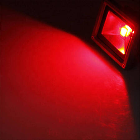 HALOGEN Naświetlacz LED RGB 10W 16 kolorów Reflektor z Pilotem ZD48