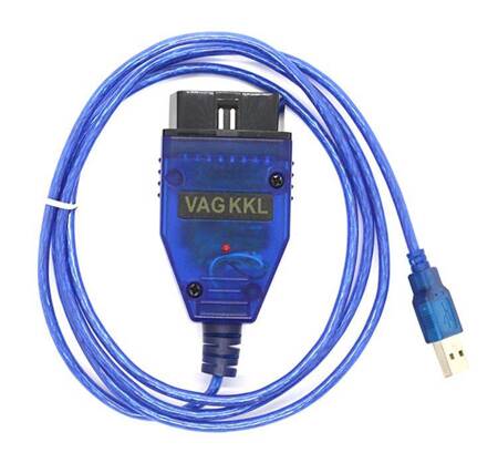 INTERFEJS Diagnostyczny OBD 2 KKL Kabel VAG USB 130cm niebieski KB1