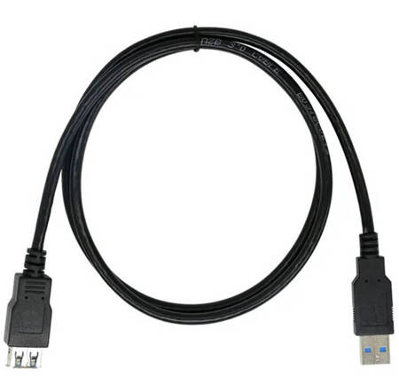 KABEL do Transmisji Danych USB 3.0 A-A Hot Swap 180cm czarny KP7 