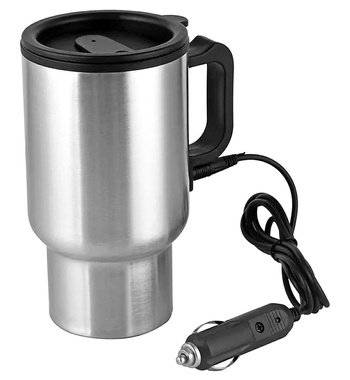 KUBEK TERMICZNY ELEKTRYCZNY z funkcją podgrzewania 400ml 12V AG461A
