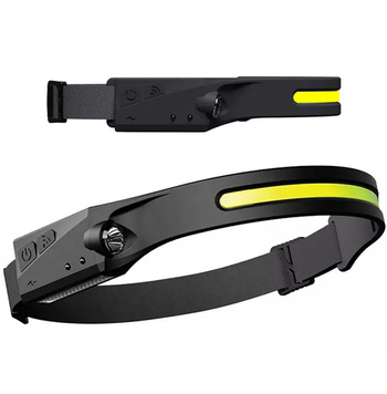 LATARKA CZOŁOWA LED COB 5W 4 Tryby Świecenia Uniwersalna ZD83 