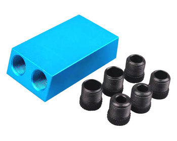 NARZĘDZIE do Wiercenia Połączeń Ukrytych 6,8,10mm Przyrząd niebieski NZ13 