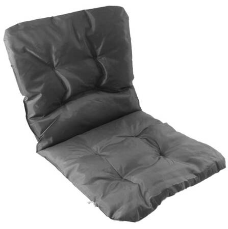 PODUSZKA na Krzesła i Fotele Ogrodowe 96x46x3cm szara AG909             