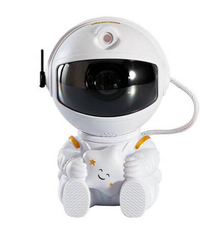 PROJEKTOR GWAZD LED Astronauta z Gwiazdą Lampka Nocna 5W biały AK235B