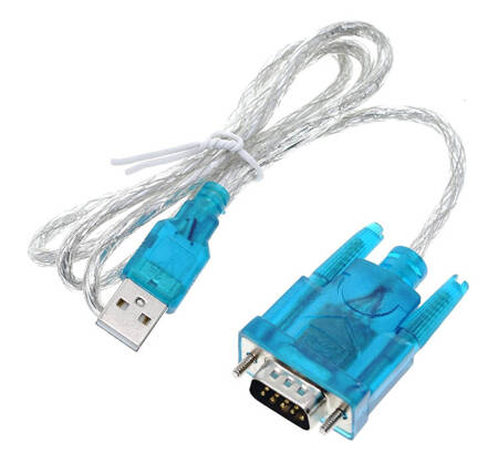 Przejściówka z USB na COM RS232 Adapter Kabel AK7