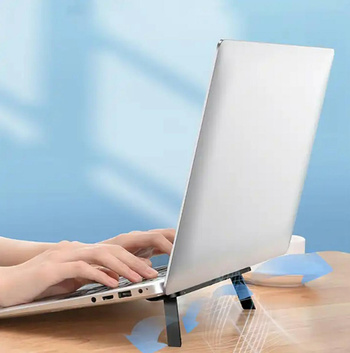 Składana PODSTAWKA pod Laptop Regulacja czarna PK18