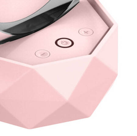 Stereofoniczny GŁOŚNIK Bluetooth Koszyk 3W RGB Przenośny różowy ZS45F