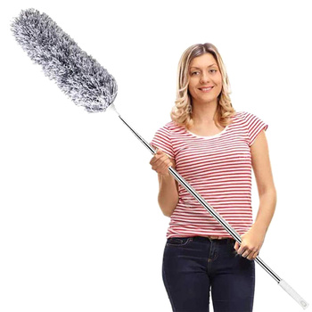 TELESKOPOWA MIOTŁA Do Kurzu Regulowana 79-280cm szara AG84D 