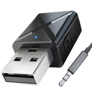 TRANSMITER Usb Nadajnik i Odbiornik Bluetooth czarny AK276B 