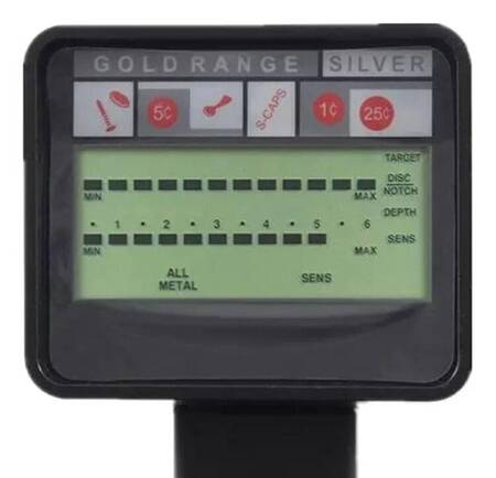 WYKRYWACZ METALI Ręczny Detektor Metalu LCD MD-3500 2015 AG128A 