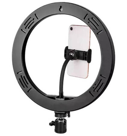 Zestaw Oświetleniowy do Selfie Lampa Pierścieniowa Led RGB + Tripod + Pilot 210cm ZD67D