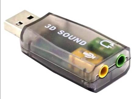 mini KARTA MUZYCZNA Dźwiękowa 3D Surround 5.1 USB AK103