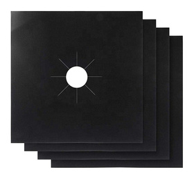 4x MATA na PALNIKI Gazowe Teflonowa 4szt. 27x27cm czarna AG666H 