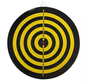 DWUSTRONNA TARCZA do Darta Gra 24cm + Rzutki AG144D 