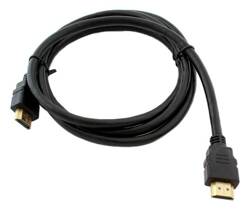 Kabel HDMI-HDMI 1.4a 8D Ethernet Gold 150cm czarny HD2A 
