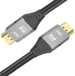 Kabel HDMI - HDMI 8K 19-pin UHD 2.1 200cm szary HD40A