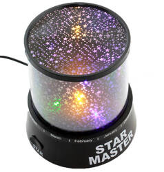 LAMPKA Nocna z  Projektorem Gwiazd Star Master AG129A