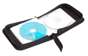 ORGANIZER NA PŁYTY ETUI na 40 płyt POKROWIEC DVD CD brązowy AG429B