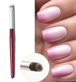 PĘDZELEK do OMBRE Zdobienie Paznokci Manicure Pedicure AG791 