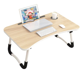 STOLIK POD LAPTOP SKŁADANY DREWNIANY śniadaniowy 60x40 cm SL11D 