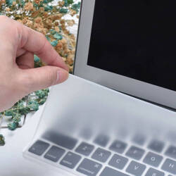 Silikonowa FOLIA OCHRONNA na klawiaturę Laptopa 15,6" przezroczysta AK317B