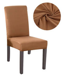Uniwersalny POKROWIEC na Krzesło brązowy AG730B